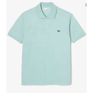 Lacoste Classic Big Fit Mint Preppy Collared Polo Shirt Mens Size 8‎ / US 3XL